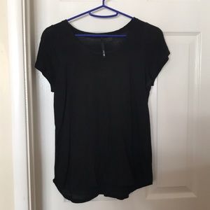 Black see through T-shirt from Joe’s
